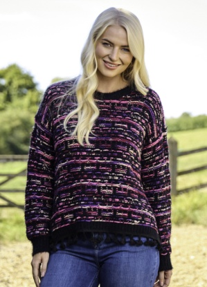 Mudflower Fancy Stitch Jumper